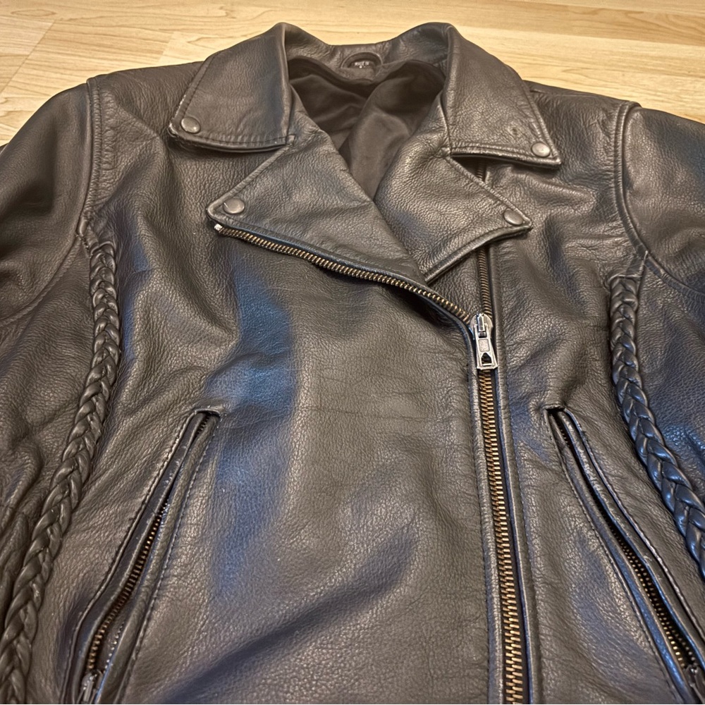Black Genuine Leather Jacket